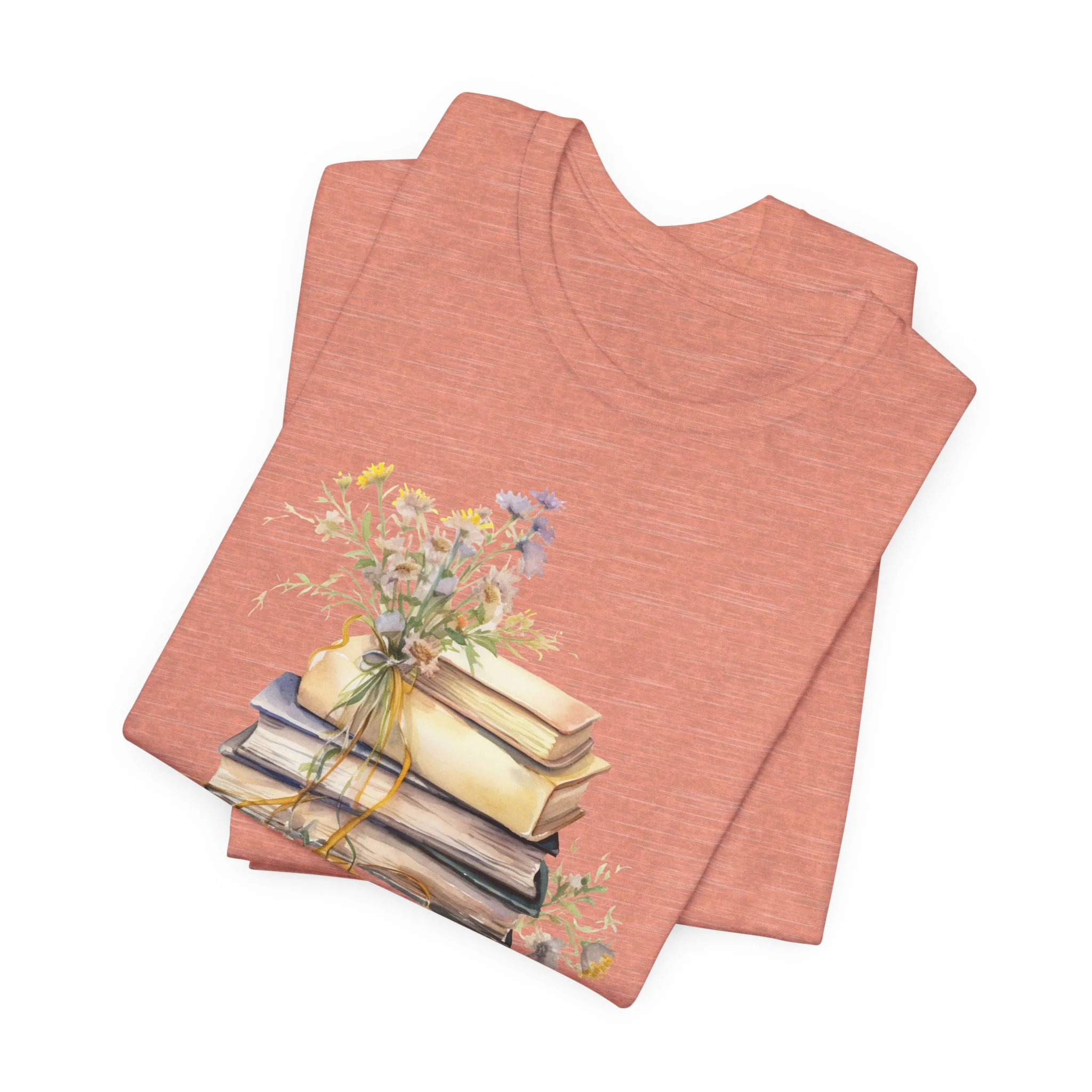 🔥 Wildflowers and Books Cozy T-Shirt - Image 13