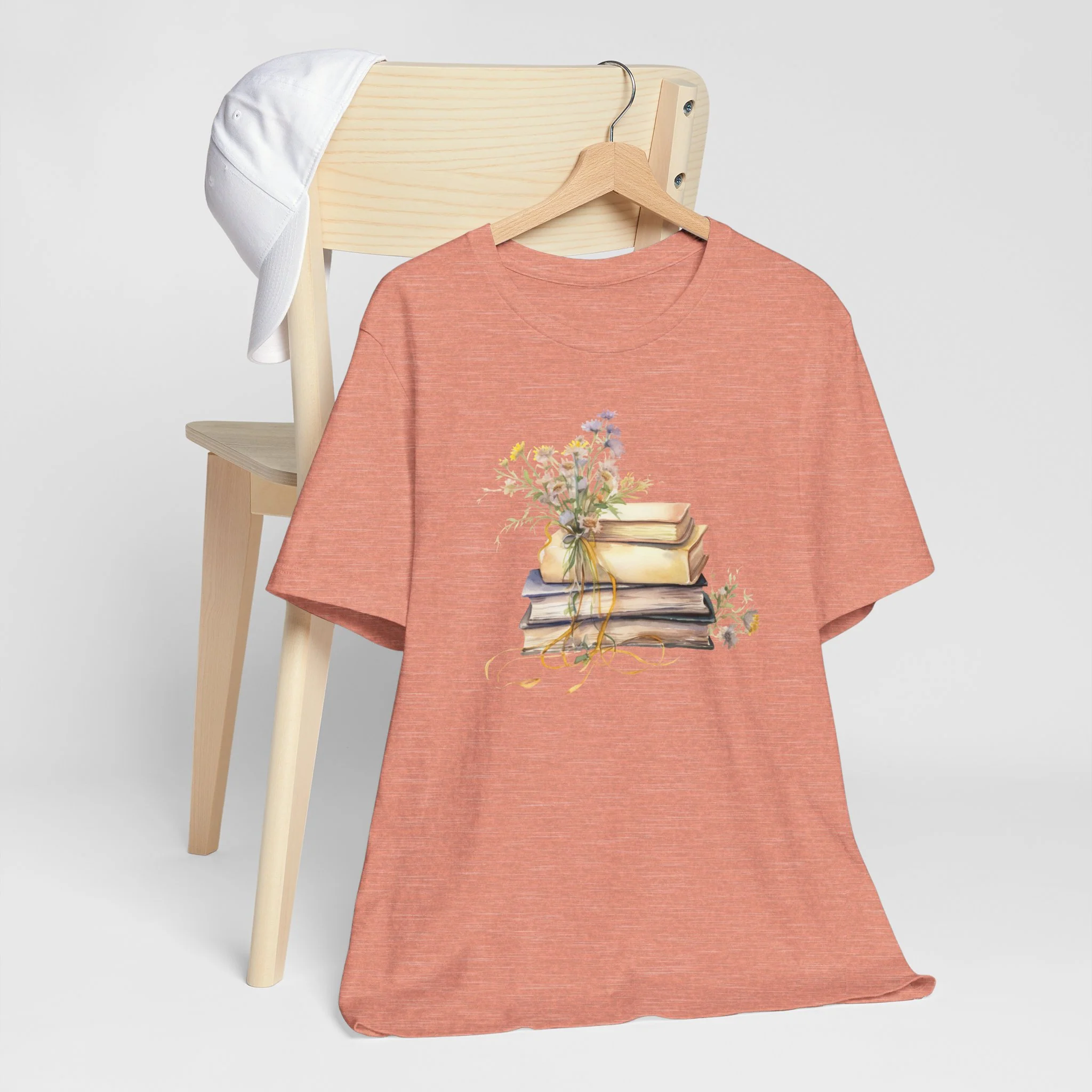 🔥 Wildflowers and Books Cozy T-Shirt - Image 16