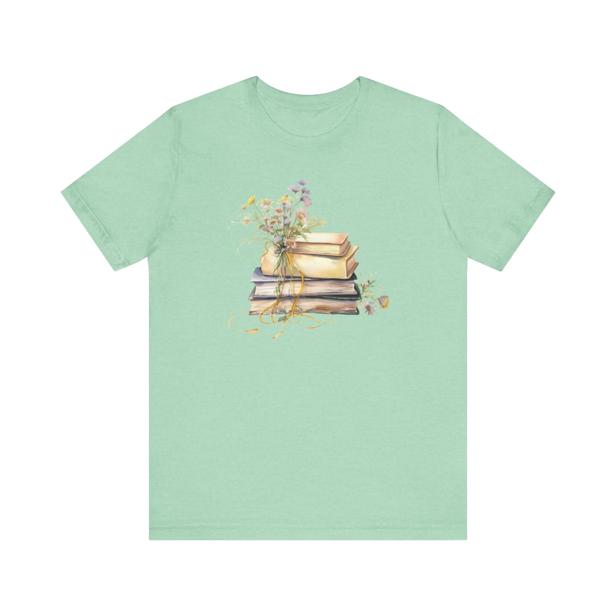 🔥 Wildflowers and Books Cozy T-Shirt - Image 2