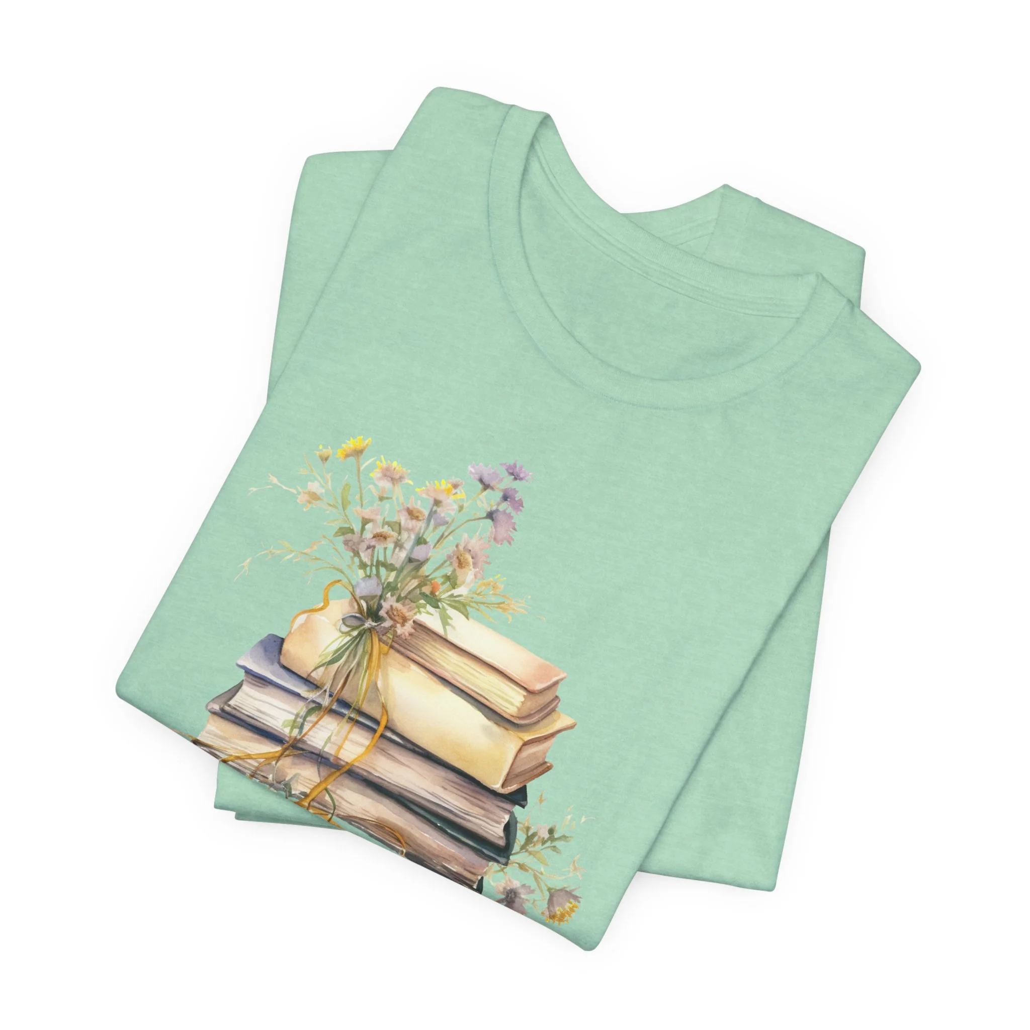 🔥 Wildflowers and Books Cozy T-Shirt - Image 5