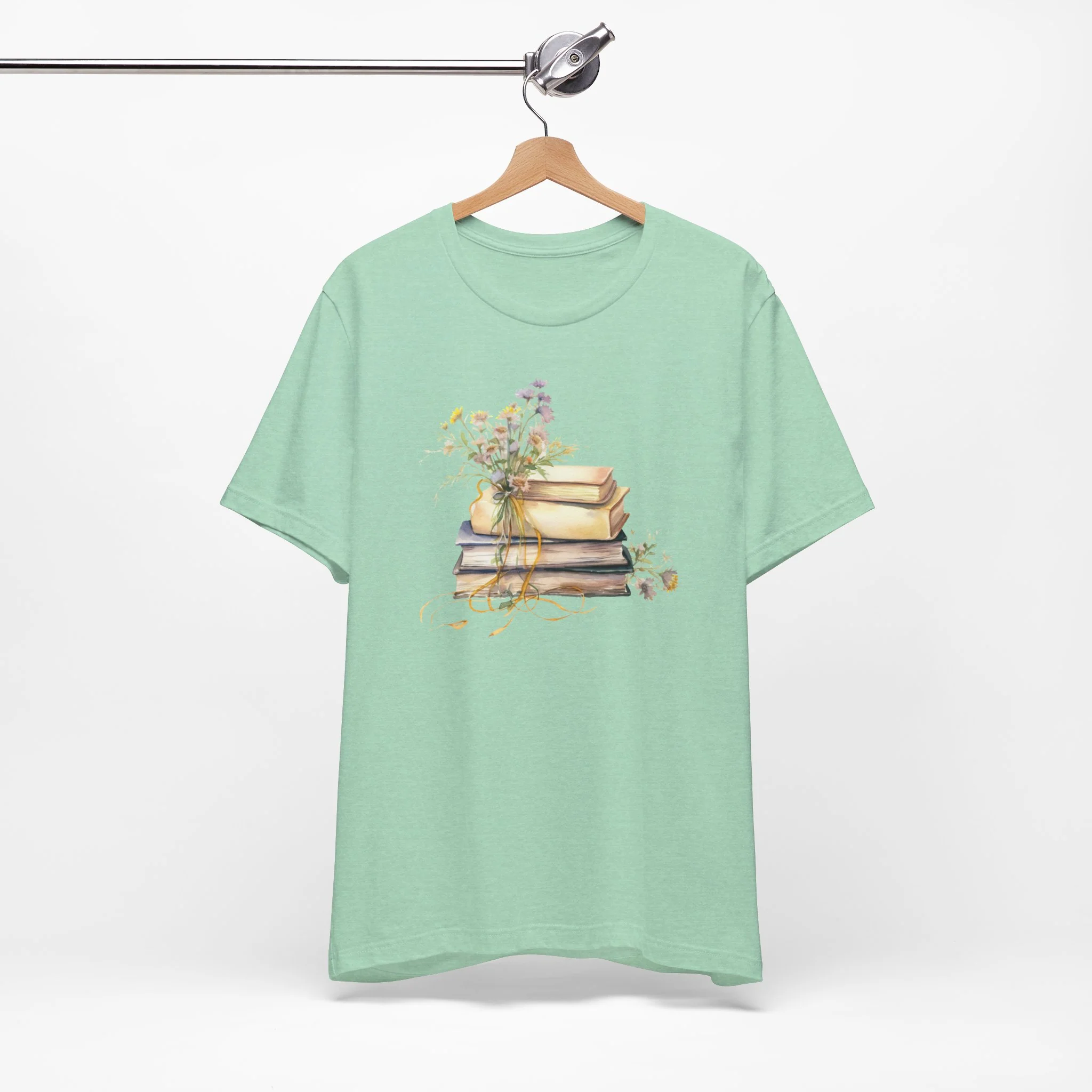 🔥 Wildflowers and Books Cozy T-Shirt - Image 7