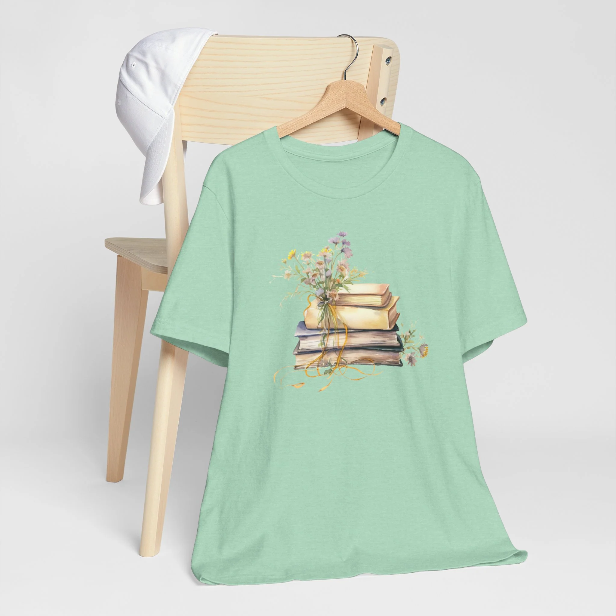 🔥 Wildflowers and Books Cozy T-Shirt - Image 8