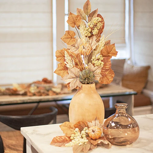 Wind Washed Fall 28" Faux Foliage Spray - Image 4