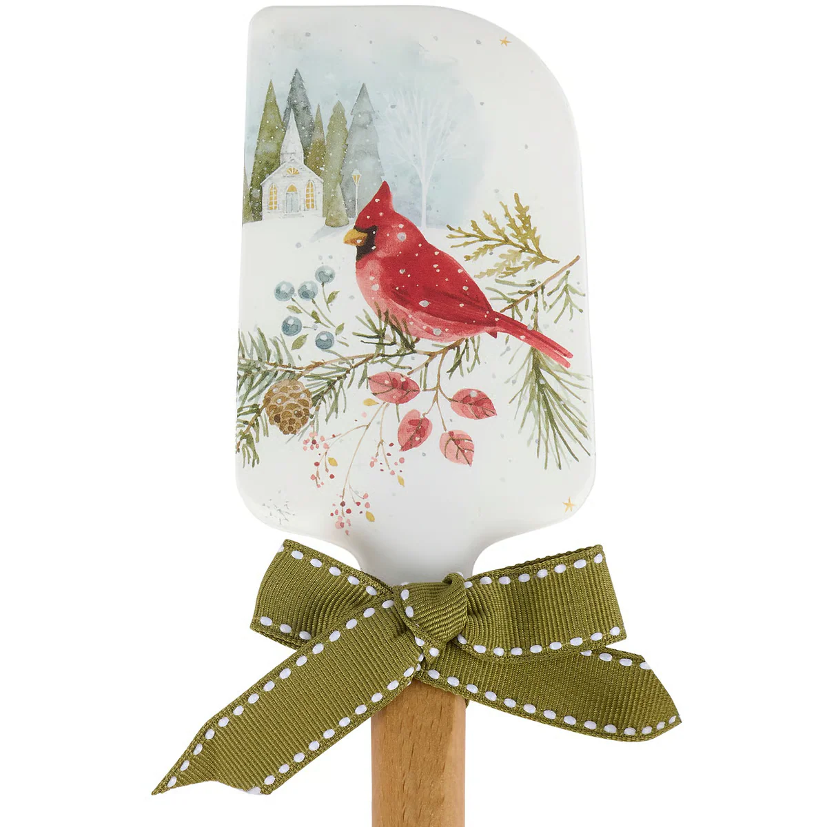 Winter Cardinal Silicone Spatula - Image 2