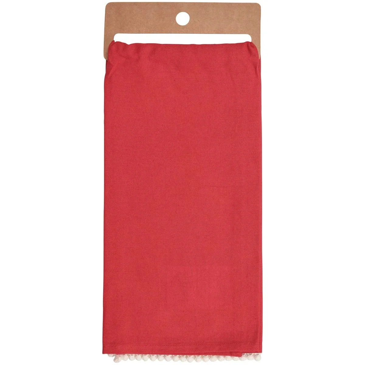 Winter Cardinal with Candy Cane Kitchen Towel - Image 3