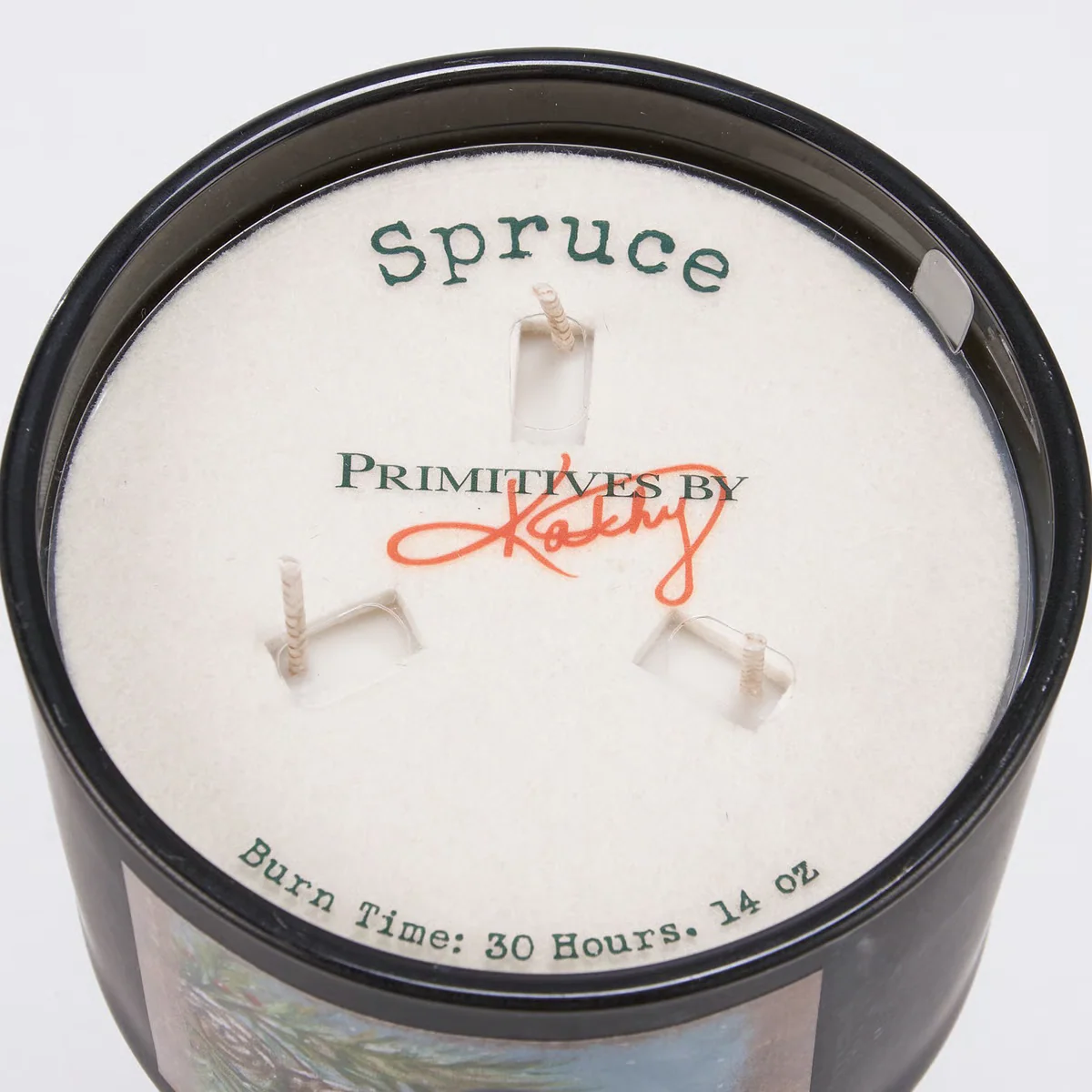 Winter Chickadee 14 oz Spruce Scenterd Jar Candle - Image 5