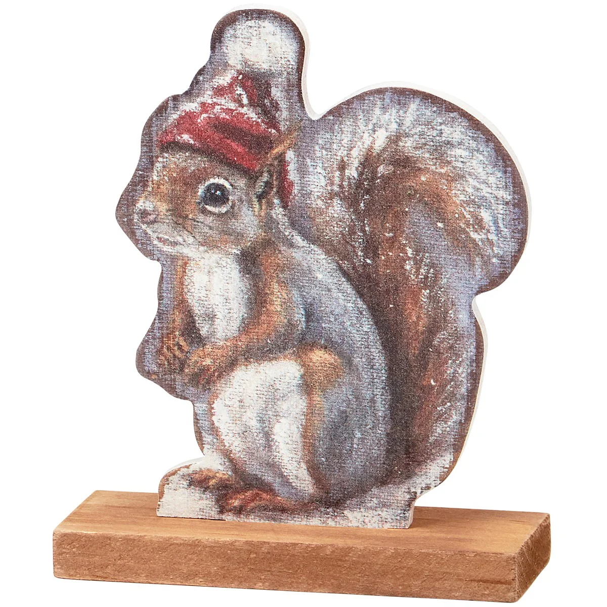 π Winter Squirrel Stand Up Sign