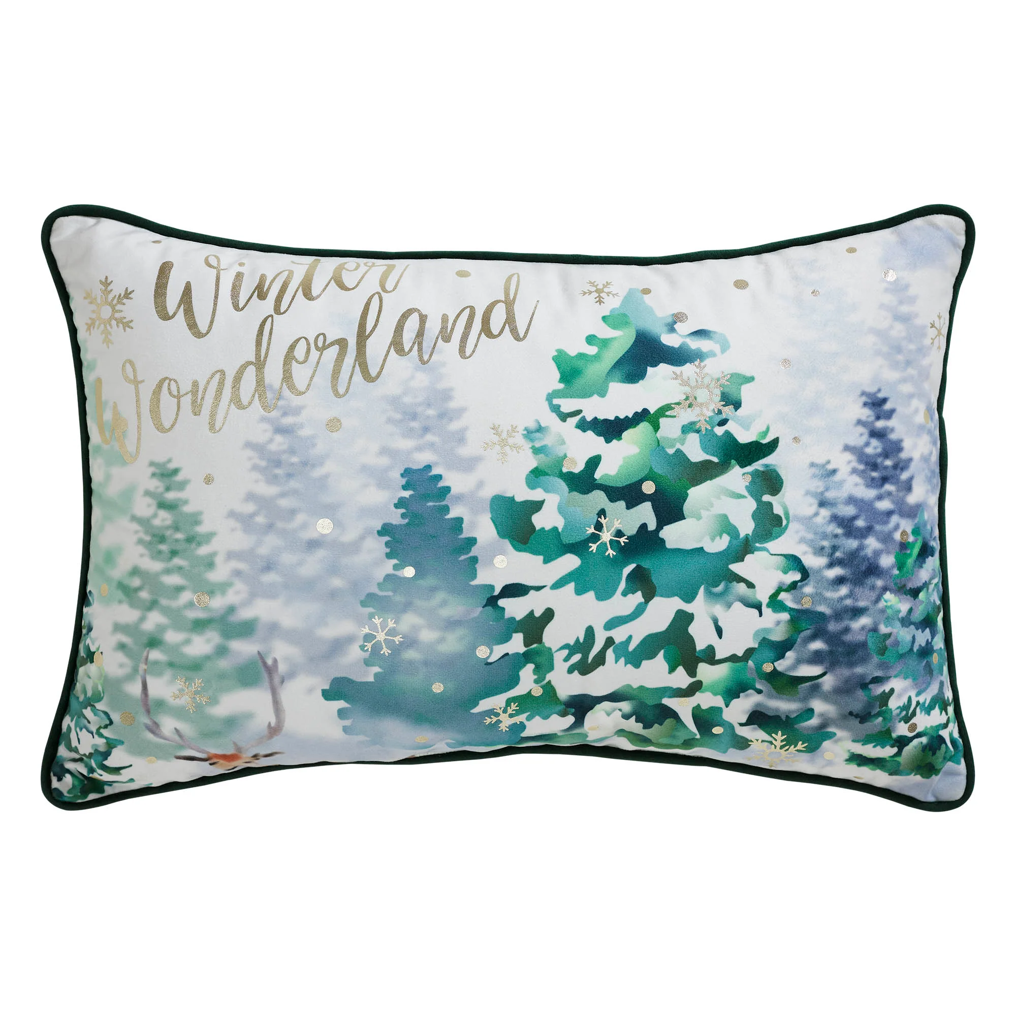 Winter Wonderland Pillow 14" x 22" - Image 6