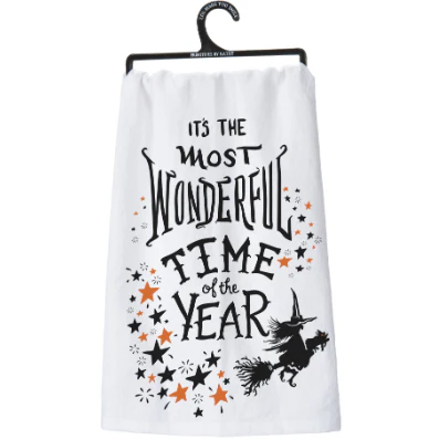 Witch Most Wonderful Time Of The Year Kitchen Towel