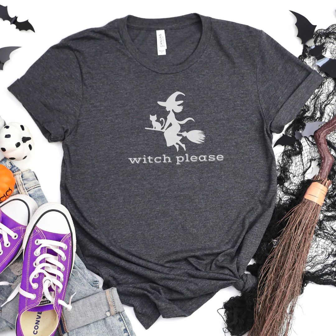 Witch Please Halloween Cozy T-Shirt