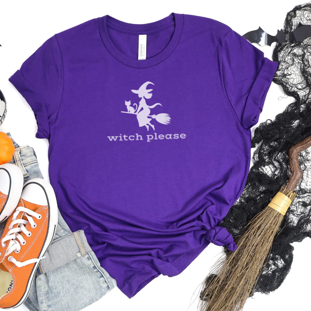 Witch Please Halloween Cozy T-Shirt - Image 10