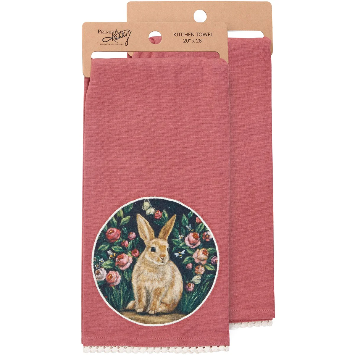 💙 Woodland Bunny Kitchen Towel - Image 2