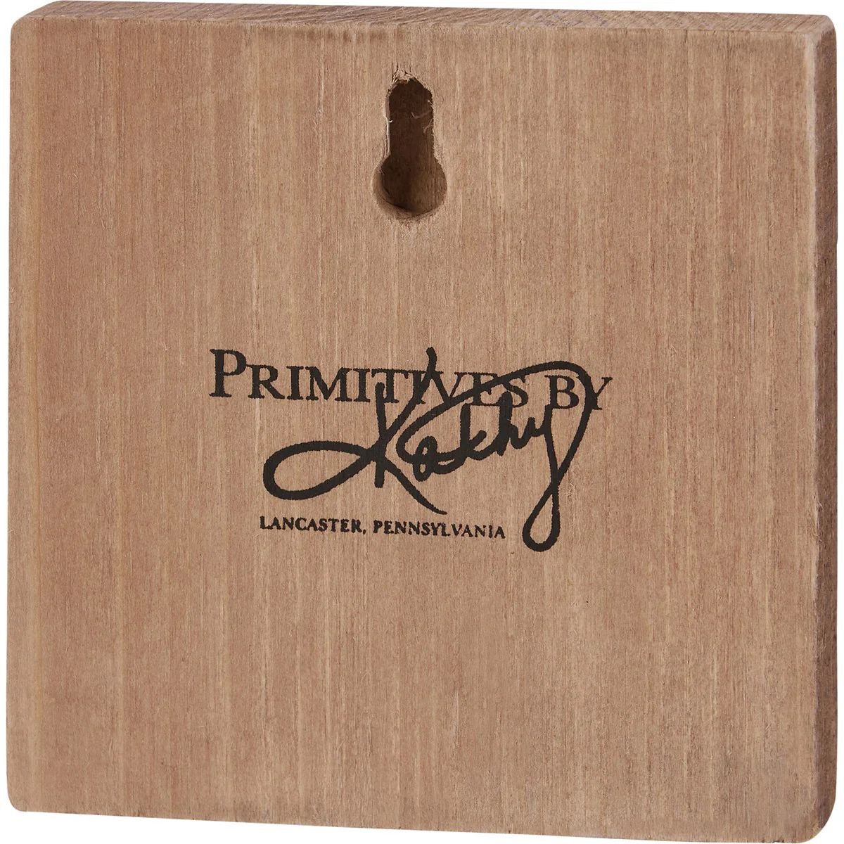 💙 Woodland Deer 4" Wooden Block Sign - Image 3