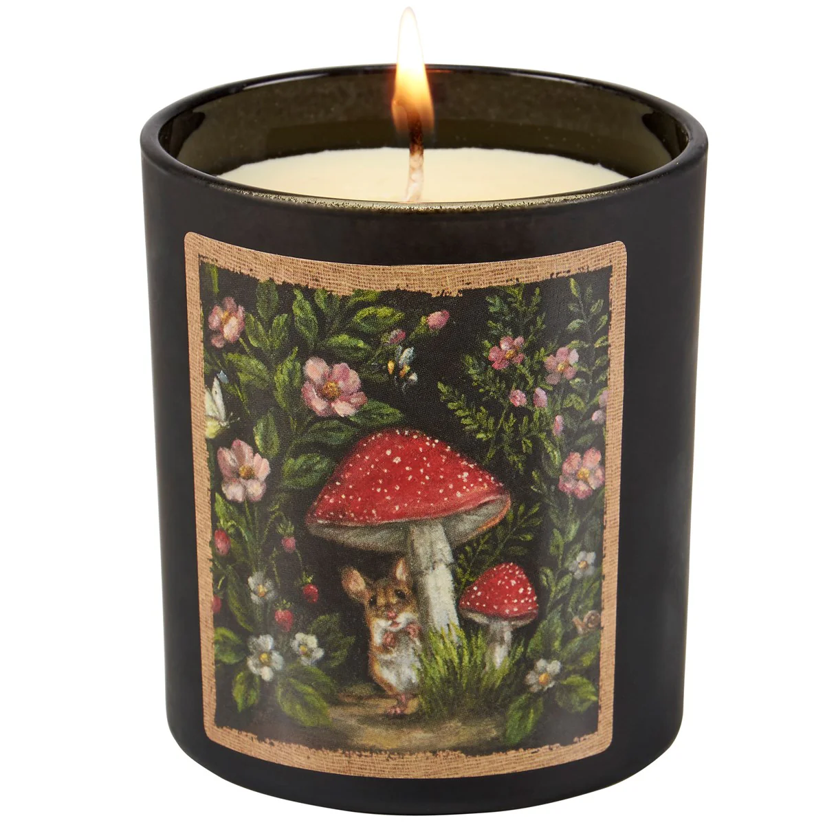 Woodland Mouse 8 oz Jar Candle Lavender Scent - Image 3