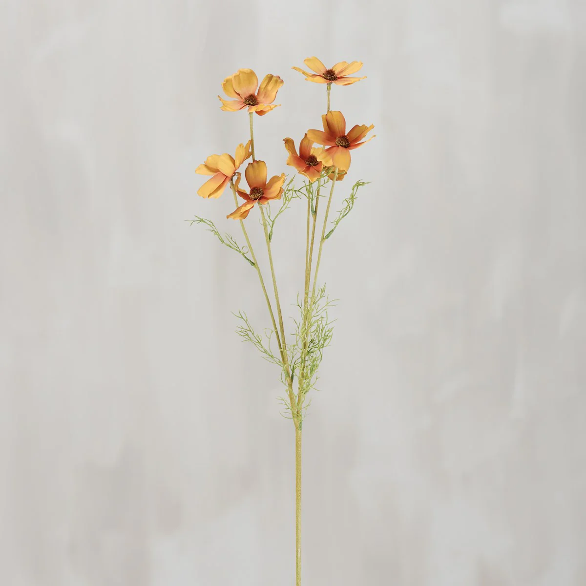 Yellow Cosmos 30" Faux Floral Pick