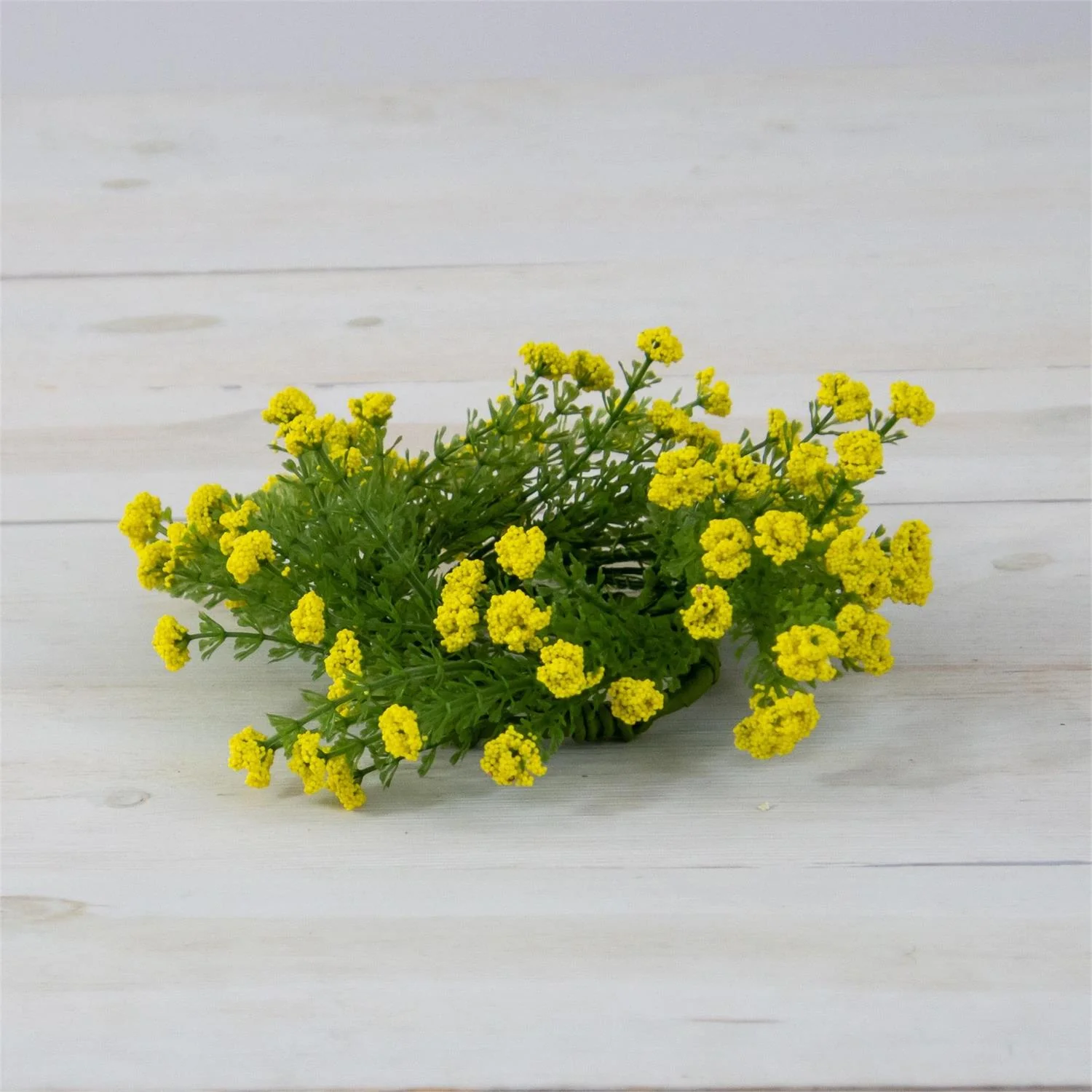 Yellow Phlox 9" Faux Small Ring