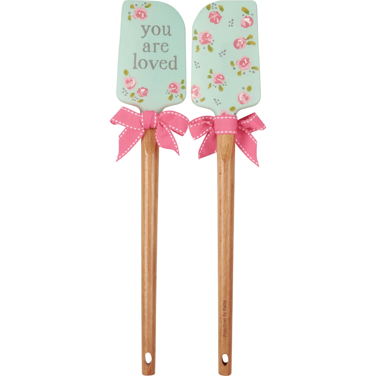 💙 You Are Loved Rose Silicone Spatula