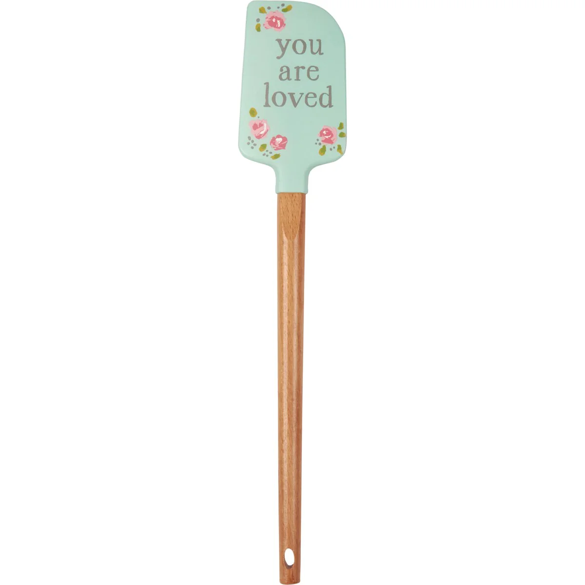 💙 You Are Loved Rose Silicone Spatula - Image 3
