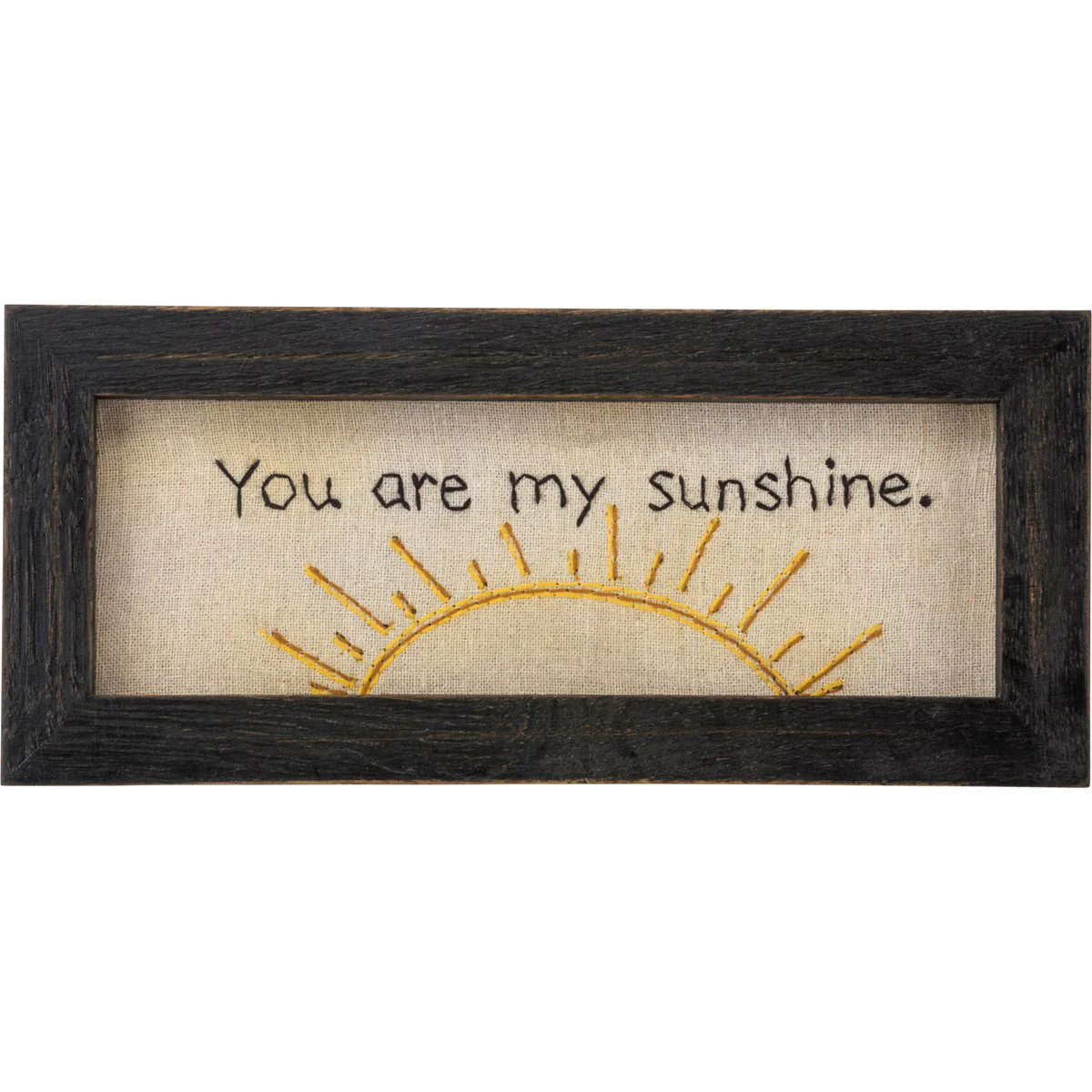 You Are My Sunshine Stitchery Sign