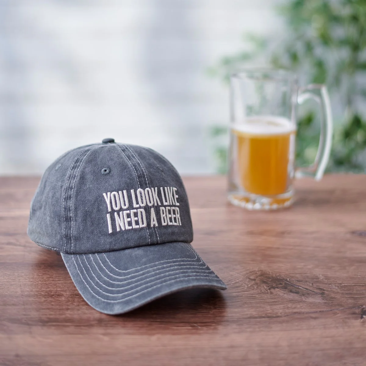 You Look Like I Need A Beer Baseball Cap - Image 2