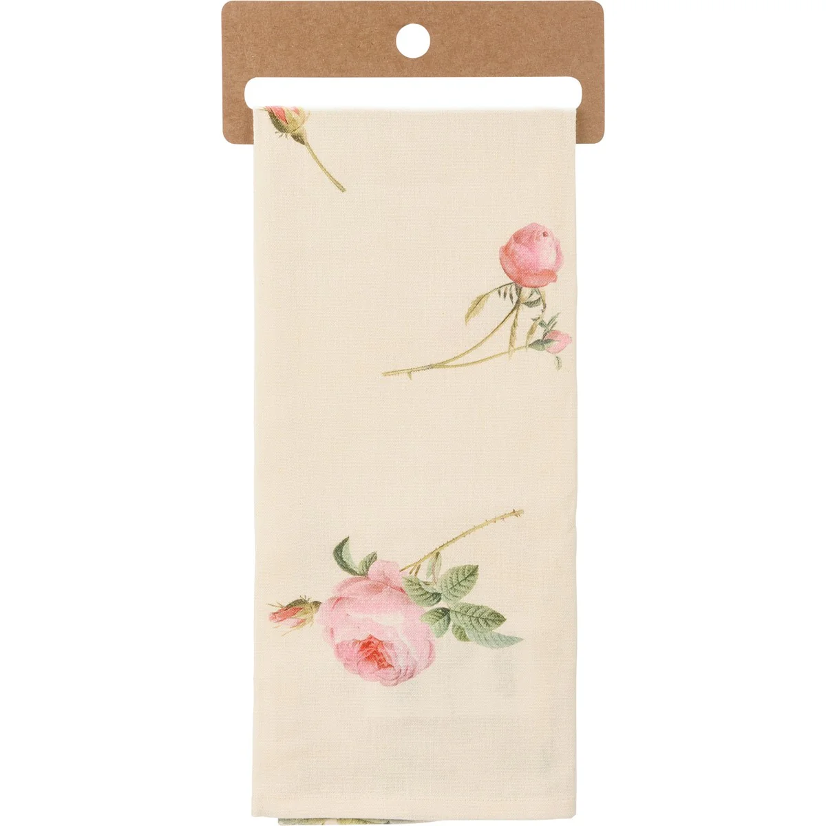 ๐ You Make Me Thorny Floral Kitchen Towel - Image 3