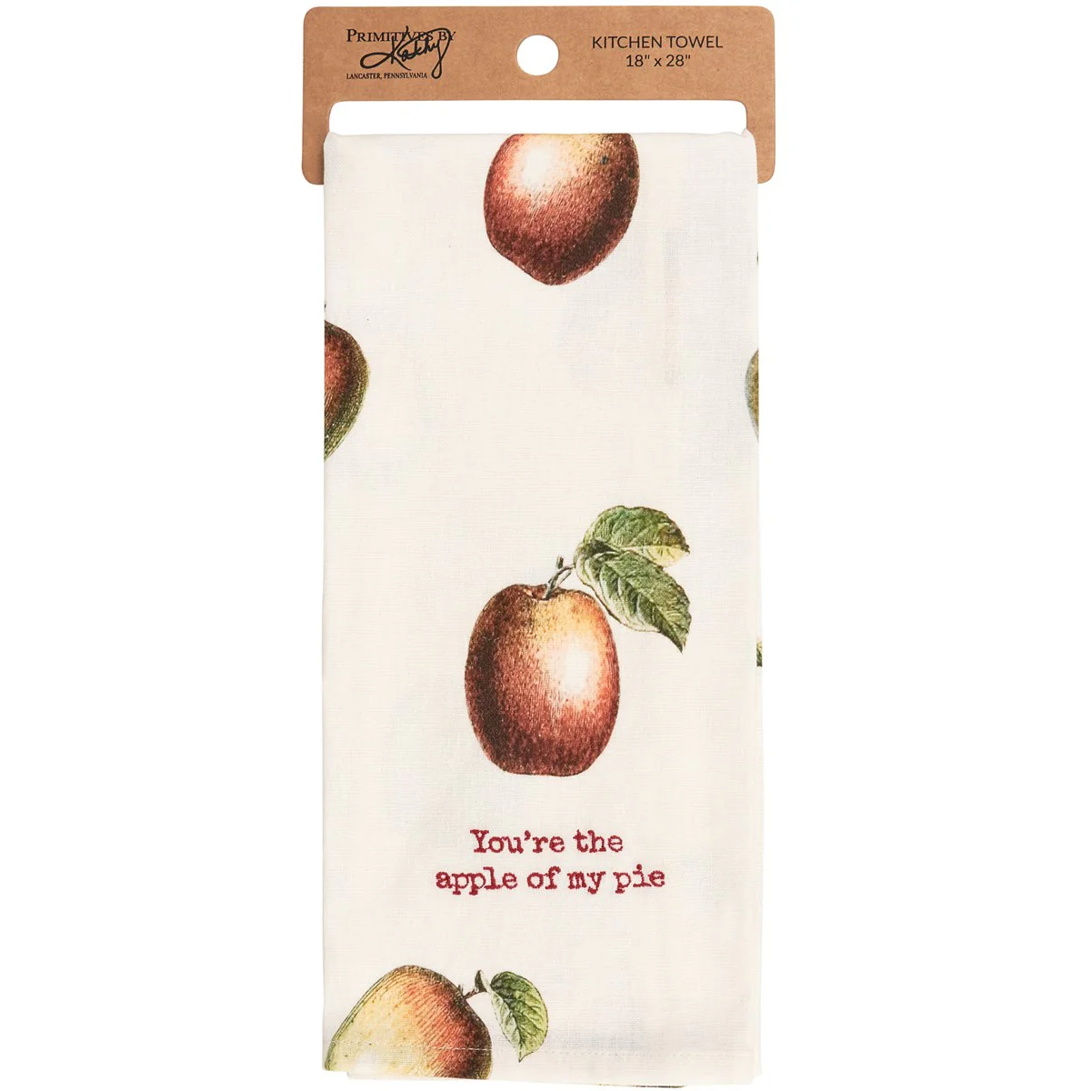 ๐ You're The Apple Of My Pie Kitchen Towel