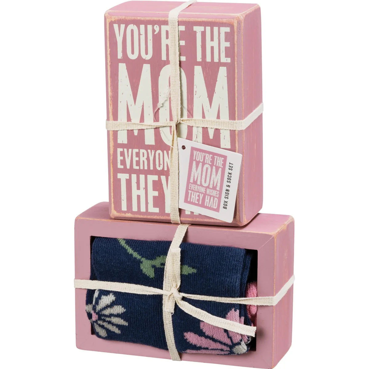 You're the Mom Everyone Wishes They Had Sock & Sign Gift Set - Image 2